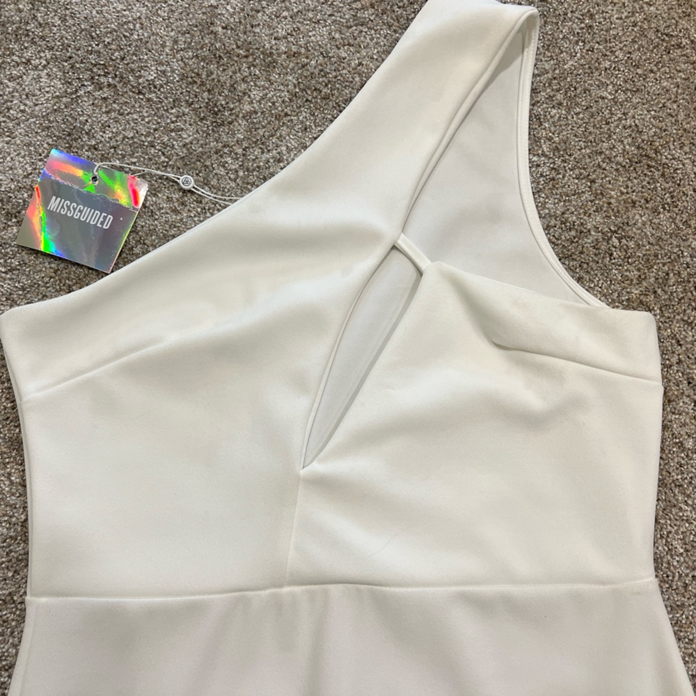 Missguided One Shoulder Cut-Out Dress, 10 - Picture 2 of 12